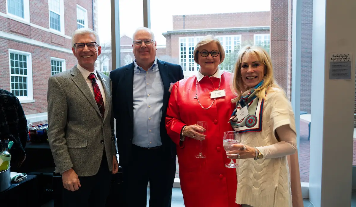 Longtime Foundation friends and scholarship donors.